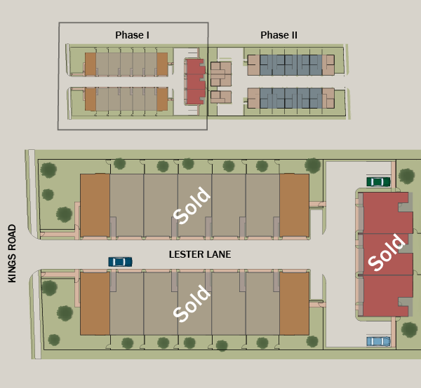 Hawthorne Site Plan I Urban Lofts Townhomes