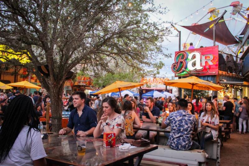 Truck Yard Beer Garden EaDo Houston, TX