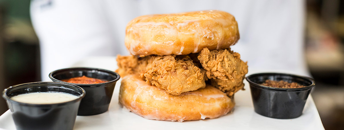 Sam's Fried Chicken and Donuts in The Heights Houston, TX