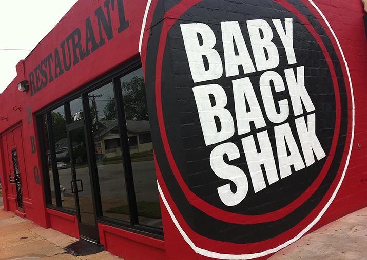 Baby Back Shak in The Cedars Neighborhood in Dallas, TX