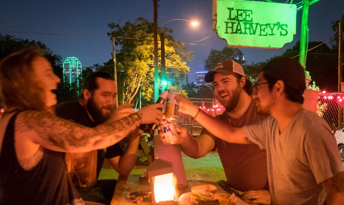 Lee Harvey's Bar in The Cedars Neighborhood in Dallas, TX