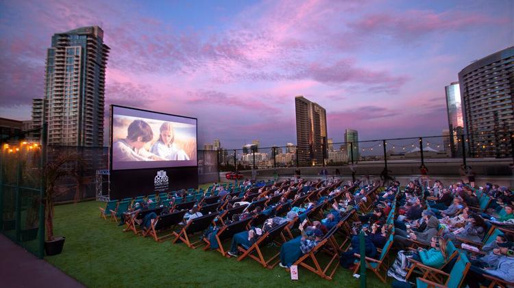 Rooftop Cinema Uptown Houston