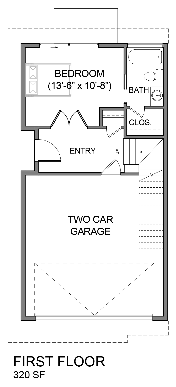 Uptown North - Duo B Three-story, First floor