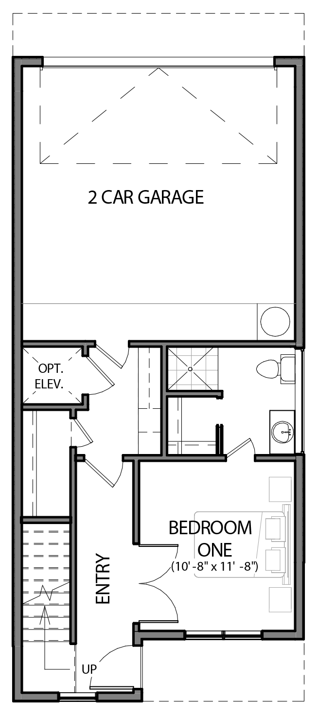 Walk Park first-floor plan
