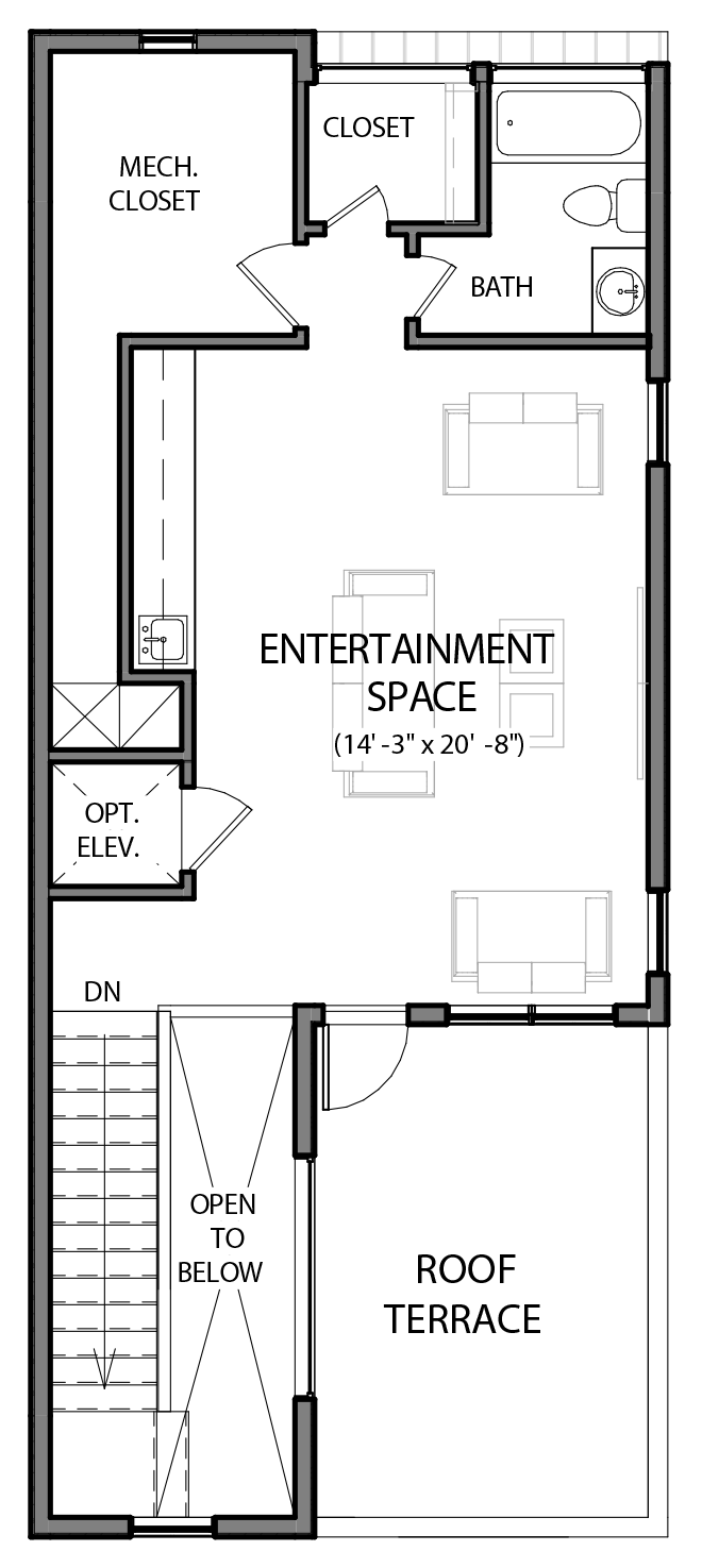Walk Park plan floor 4B